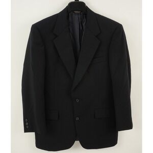 Vintage Southwick Men's 39S Dark Blue Wool Notch Lapel Vented Two Button Blazer